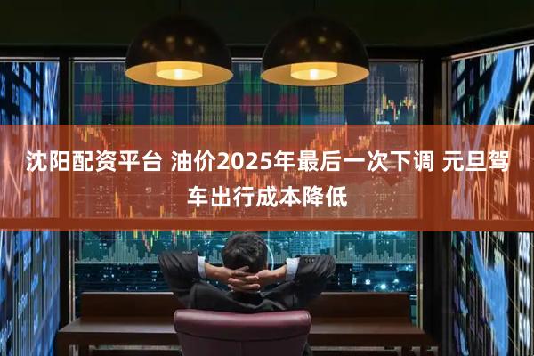 沈阳配资平台 油价2025年最后一次下调 元旦驾车出行成本降低