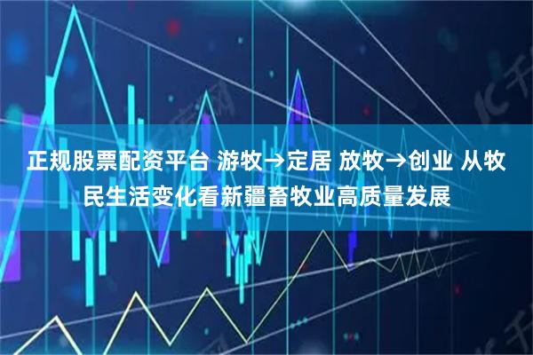 正规股票配资平台 游牧→定居 放牧→创业 从牧民生活变化看新疆畜牧业高质量发展